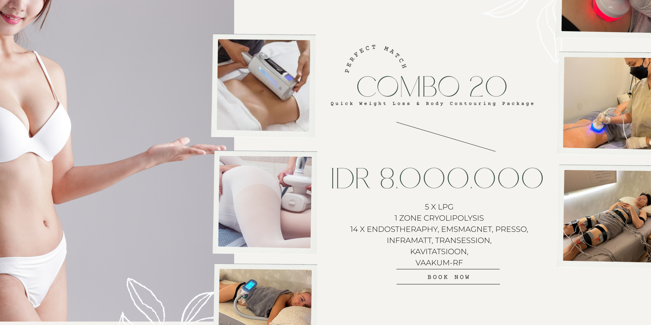 Combo20 Quick Weight Loss Body Contouring Bali
